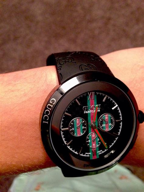 gucci watch pantcaon price|Mens Gucci Pantcaon Watch for sale in UK .